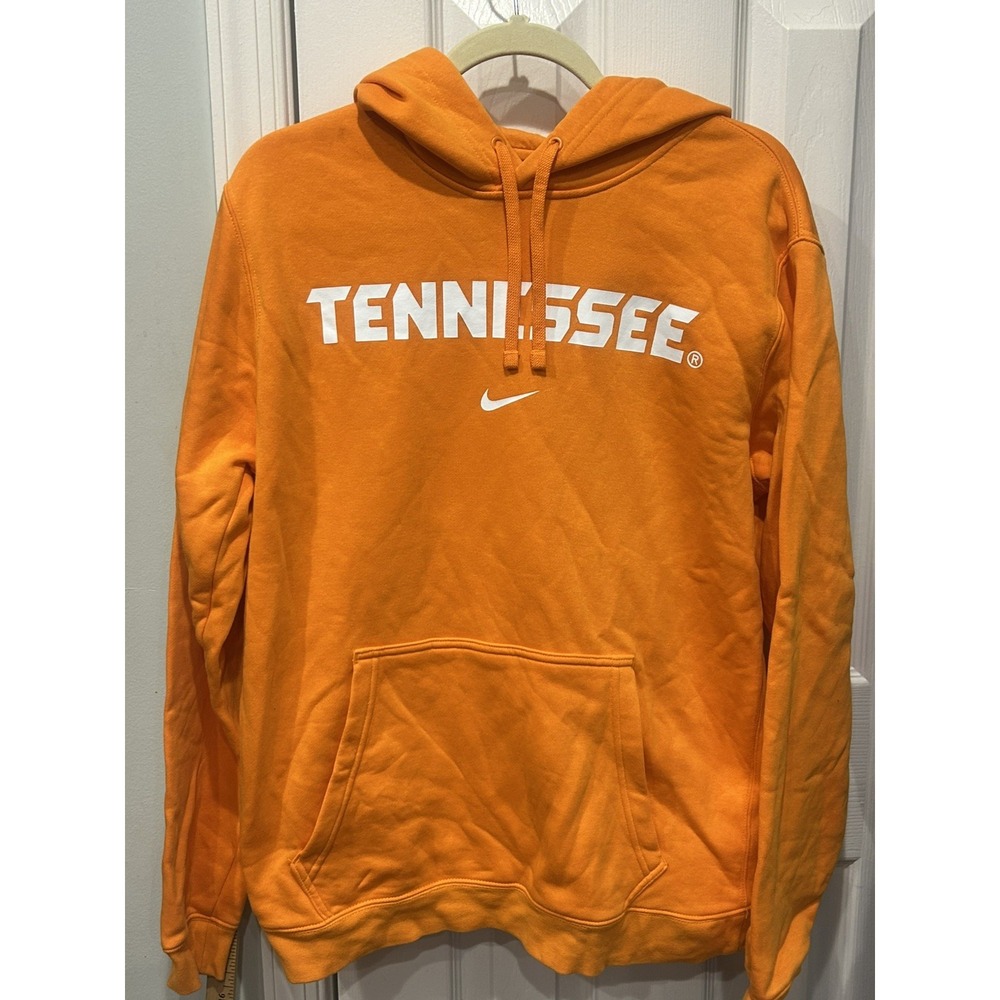Nike Men's Tennesse Volunteers Hoodie size Large Orange & White football gameday